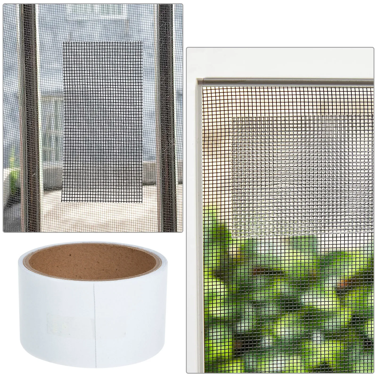 1 Roll Window Screen Repair Tape Long Lasting Adhesive for Doors Window Mesh Repair Patch Kit Screen Door Mesh
1 Roll Window Screen Repair Tape Long Lasting Adhesive for Doors Window Mesh Repair Patch Kit Screen Door Mesh