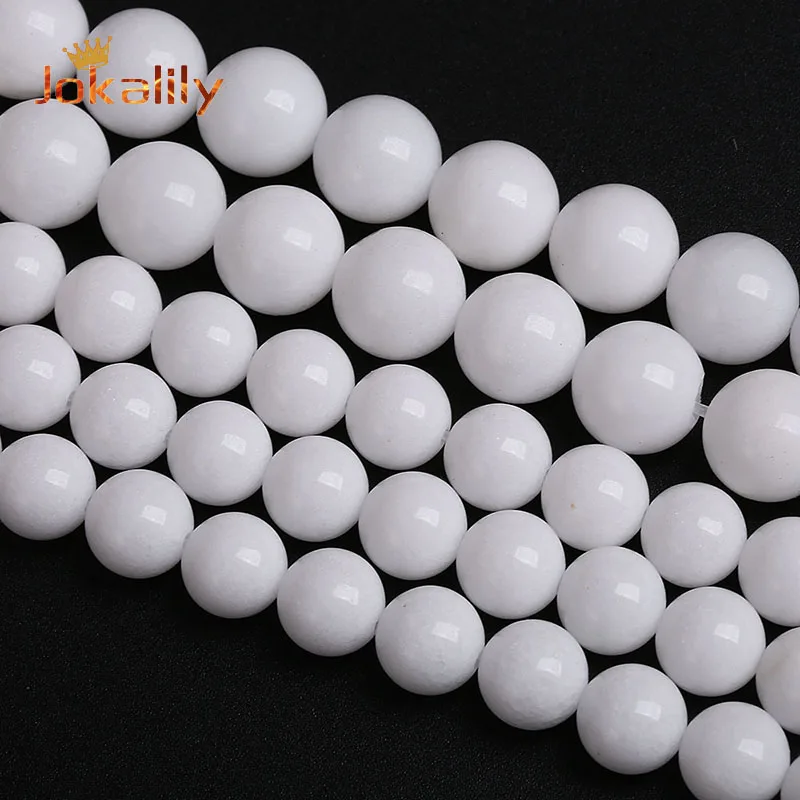 Natural Porcelain White Stone Beads Round Loose Spacer Beads For Jewelry Making DIY Bracelets Necklaces Pearl 4 6 8 10 12mm 15"
Natural Porcelain White Stone Beads Round Loose Spacer Beads For Jewelry Making DIY Bracelets Necklaces Pearl 4 6 8 10 12mm 15"