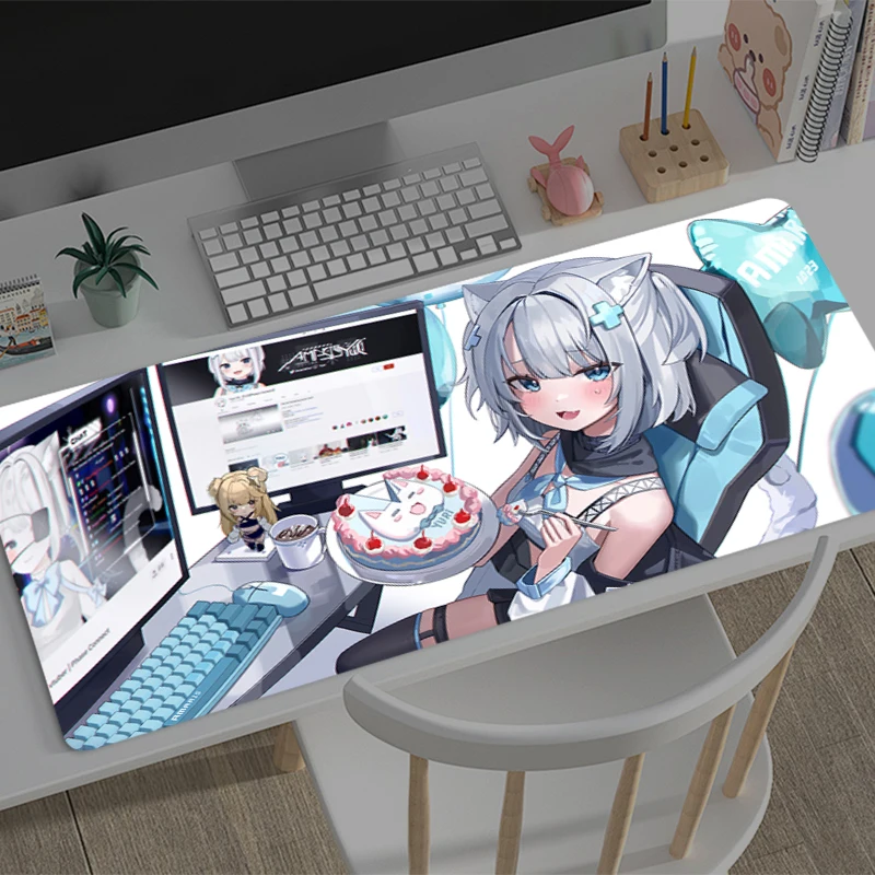 Cat Ears Anime Girl Large Mouse pad game player keyboard pad non-slip office study desk mat floor mat coaster PC carpet Mousepad
Cat Ears Anime Girl Large Mouse pad game player keyboard pad non-slip office study desk mat floor mat coaster PC carpet Mousepad