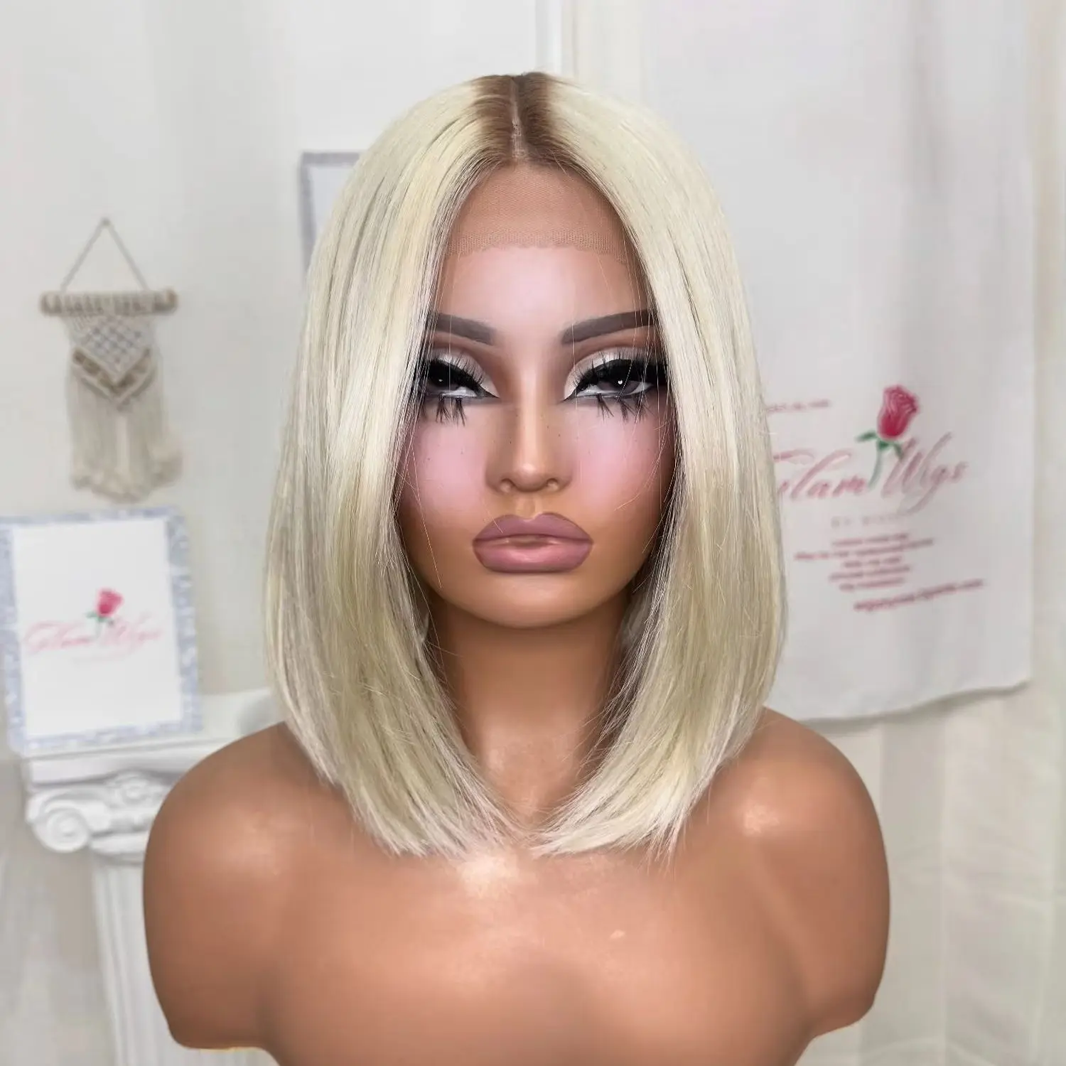 Trendy Bob Short Light Blonde Natural Straight Original Factory Cheap Wigs On Clearance Sale 13*4 High Definition Wig Daily Used
Trendy Bob Short Light Blonde Natural Straight Original Factory Cheap Wigs On Clearance Sale 13*4 High Definition Wig Daily Used