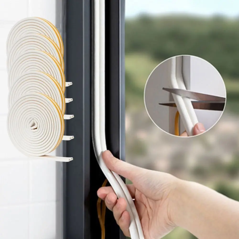 Flexible Weatherstripping Seal Strip Self-Adhesive Premium Quality Windproof Seal Durable Gap Sealing Soundproof Seal
Flexible Weatherstripping Seal Strip Self-Adhesive Premium Quality Windproof Seal Durable Gap Sealing Soundproof Seal