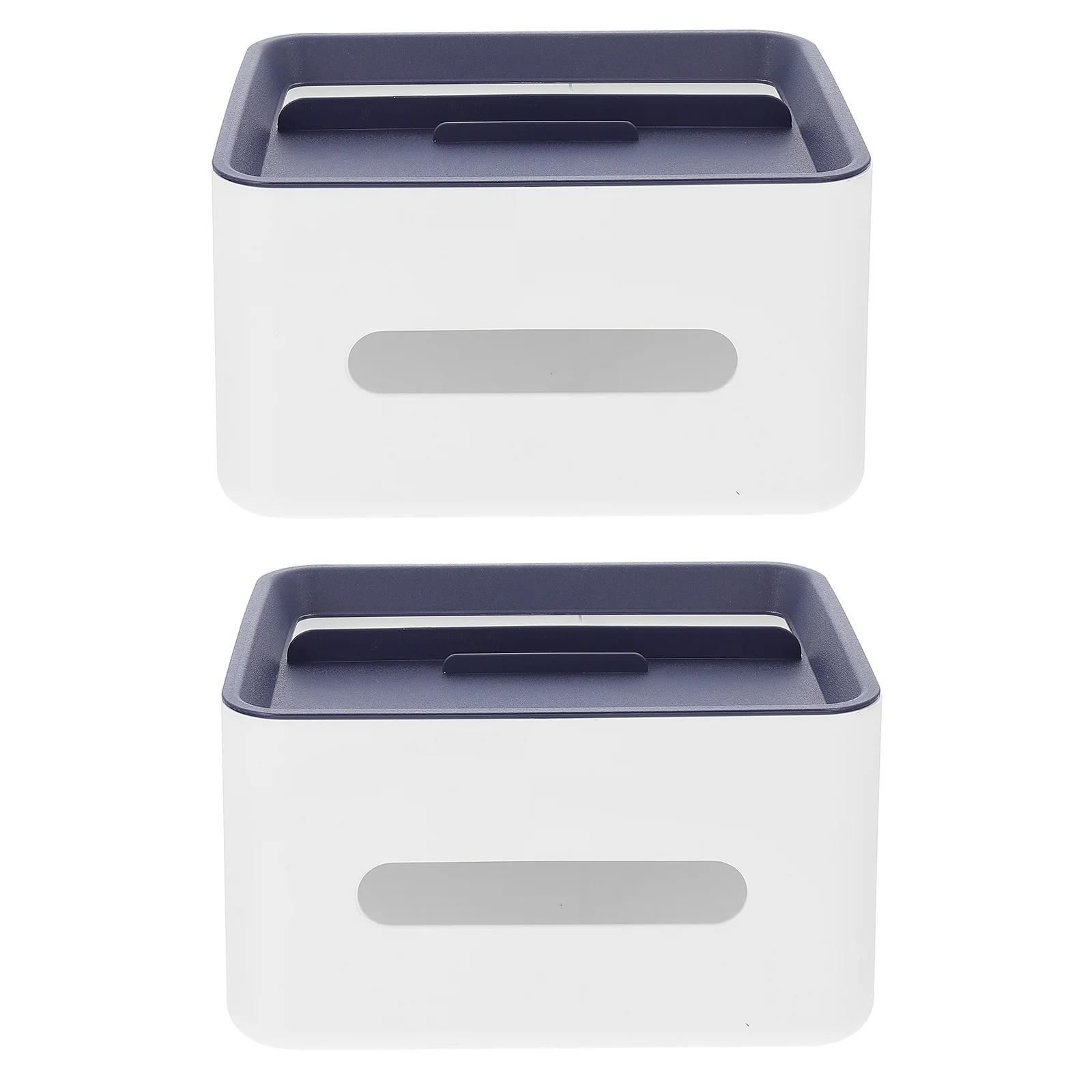 2 Pcs Tissue Box Storage PP Material Remote Control ganizer Household Phone Blue Multi Function Container File Folder
2 Pcs Tissue Box Storage PP Material Remote Control ganizer Household Phone Blue Multi Function Container File Folder