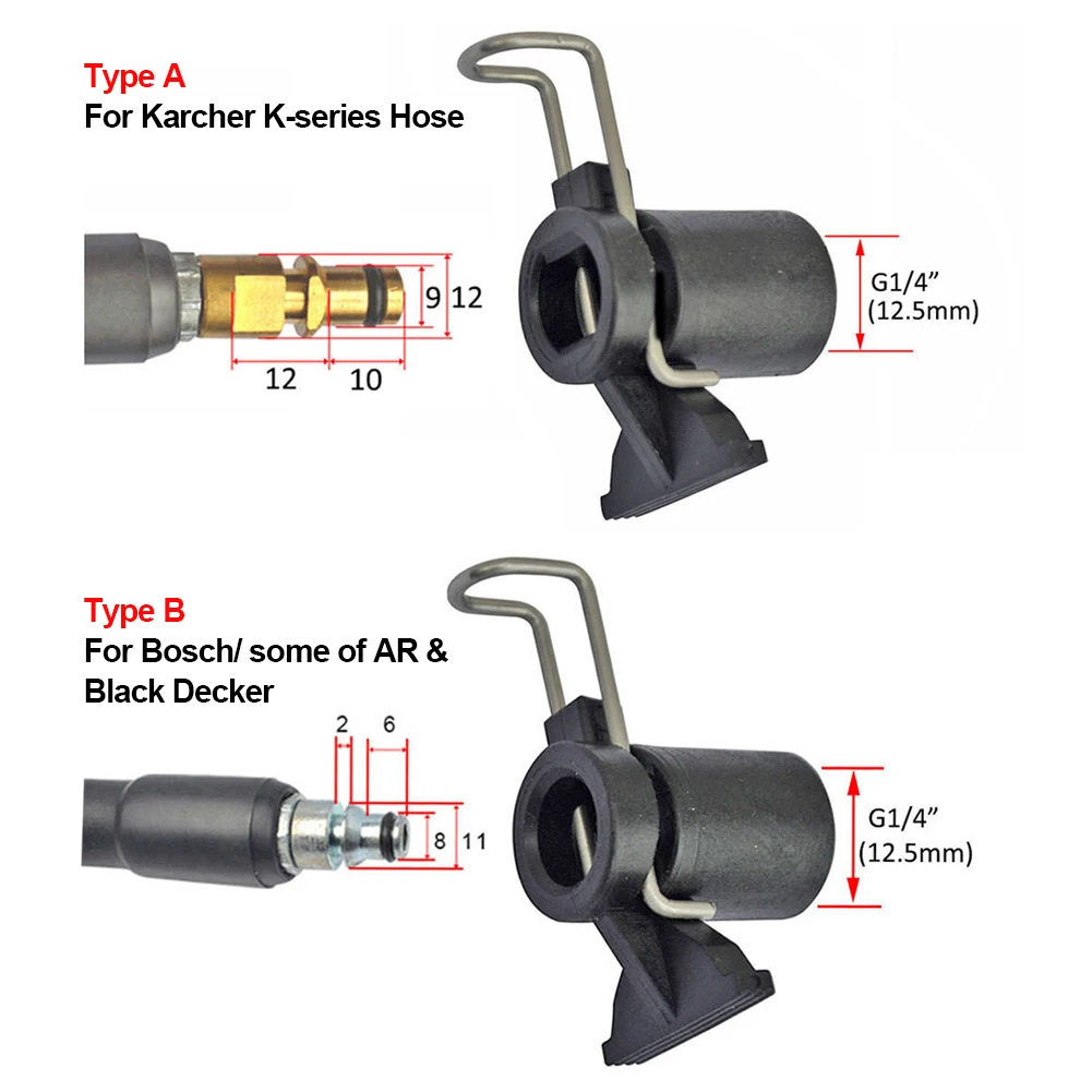 Шланг для мойки высокого давления, конвертер для Karcher Bosche AR Black Decker Patriot Dawoo Nilfisk STIHL, шланг для очистки воды
Шланг для мойки высокого давления, конвертер для Karcher Bosche AR Black Decker Patriot Dawoo Nilfisk STIHL, шланг для очистки воды