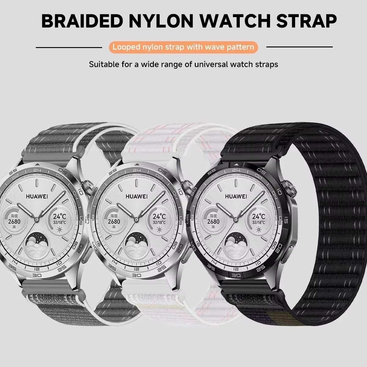 Nylon Solo Loop 20mm 22mm Strap for Samsung Galaxy Watch 7 6 5 4 40/44mm Sport Band for Huawei Watch GT5 4Pro GT3 46mm Bracelet
Nylon Solo Loop 20mm 22mm Strap for Samsung Galaxy Watch 7 6 5 4 40/44mm Sport Band for Huawei Watch GT5 4Pro GT3 46mm Bracelet