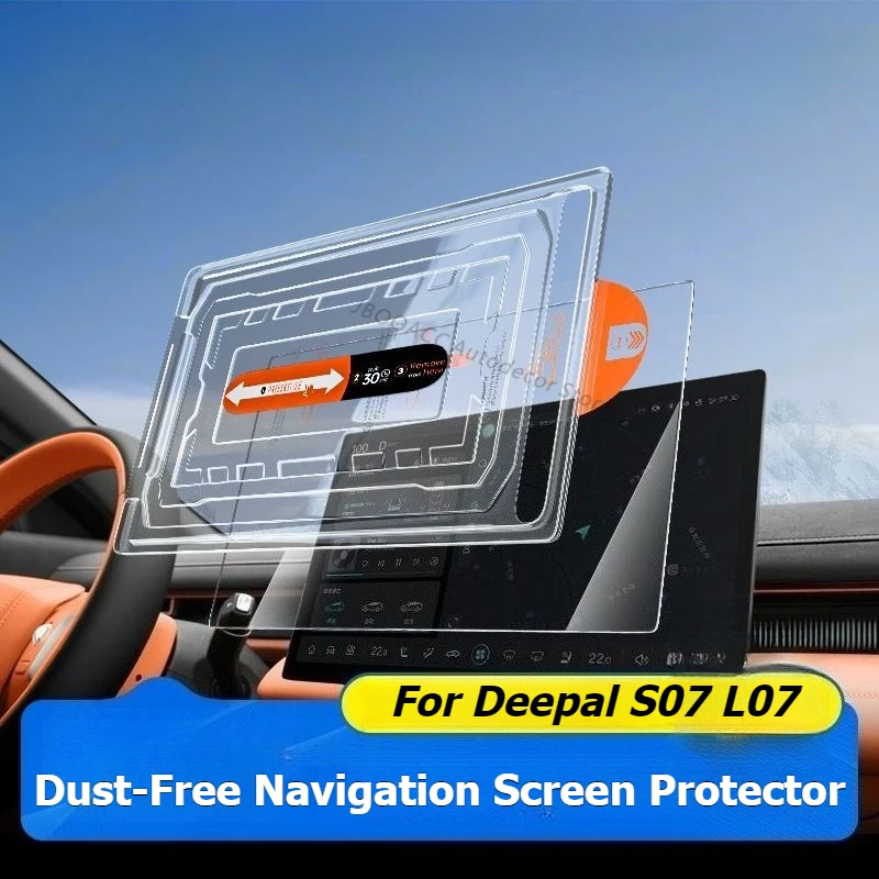 For Deepal S07 L07 Car Navigation Screen Tempered Glass Protector Center Control Display HD Film Protection Sticker Accessories
For Deepal S07 L07 Car Navigation Screen Tempered Glass Protector Center Control Display HD Film Protection Sticker Accessories