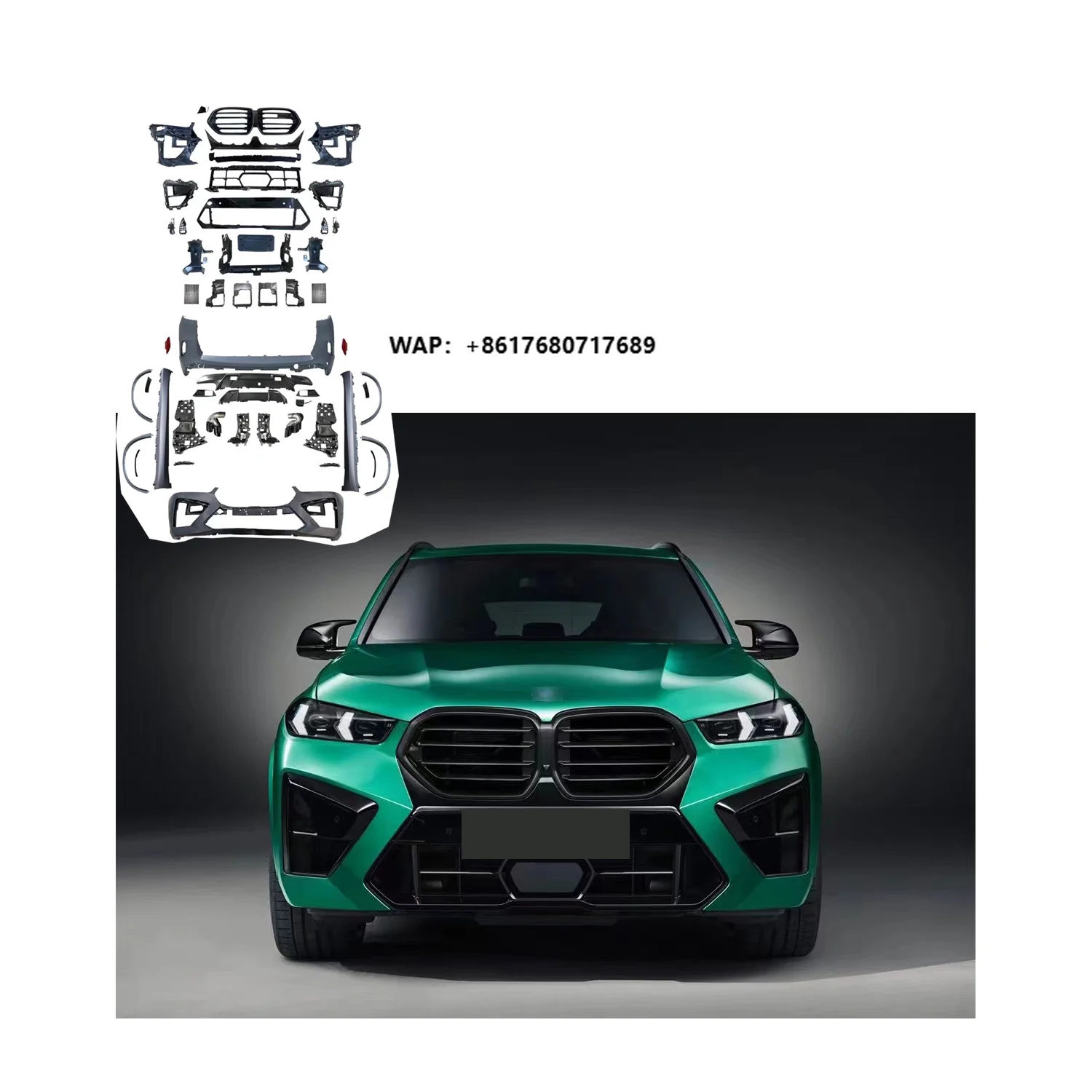 Body Kit for 2023-2024 X5 (G05 LCI) UPGRADE X5M (F95 LCI) 2023-2024 BODYKIT Include Front and Rear Car Bumper Side Skirts
Body Kit for 2023-2024 X5 (G05 LCI) UPGRADE X5M (F95 LCI) 2023-2024 BODYKIT Include Front and Rear Car Bumper Side Skirts