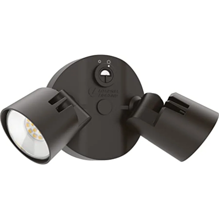 Уличные светодиодные прожекторы HomeGuard 2-Light с датчиком от заката до рассвета, регулируемой яркостью, 4000K, холодный белый свет, круглые головки HGX
Уличные светодиодные прожекторы HomeGuard 2-Light с датчиком от заката до рассвета, регулируемой яркостью, 4000K, холодный белый свет, круглые головки HGX