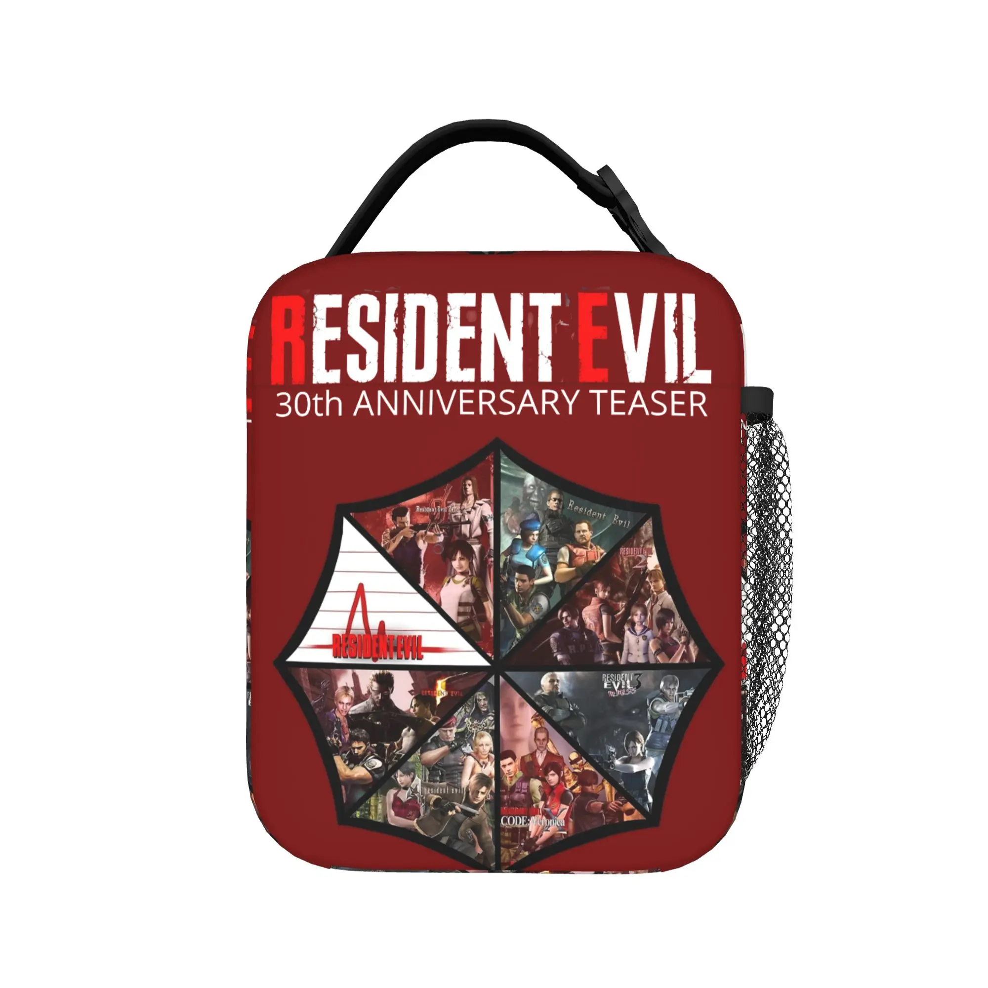 Сумка для обеда Resident Evil для взрослых, ланч-бокс с принтом, сумка-холодильник для отдыха и офиса, портативная сумка-тоут из оксфордской ткани для еды
Сумка для обеда Resident Evil для взрослых, ланч-бокс с принтом, сумка-холодильник для отдыха и офиса, портативная сумка-тоут из оксфордской ткани для еды