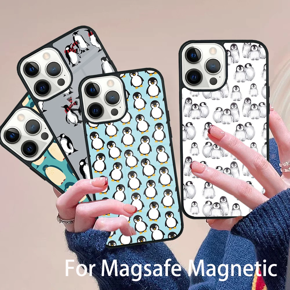 Penguin Phone Case Magesafe Magnetic Wireless Charge Cover For IPhone 16 11 12 13 14 15 Pro Max Plus Mini
Penguin Phone Case Magesafe Magnetic Wireless Charge Cover For IPhone 16 11 12 13 14 15 Pro Max Plus Mini