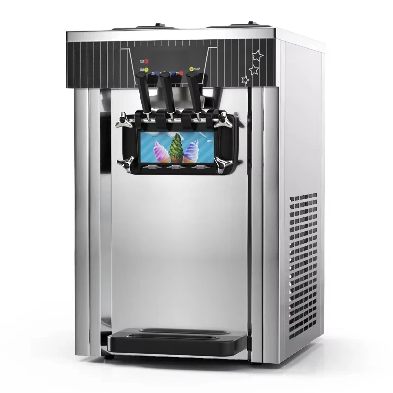 Automatic Double Compressor Ice Cream Machine is used in bakery, food store, restaurant
Automatic Double Compressor Ice Cream Machine is used in bakery, food store, restaurant