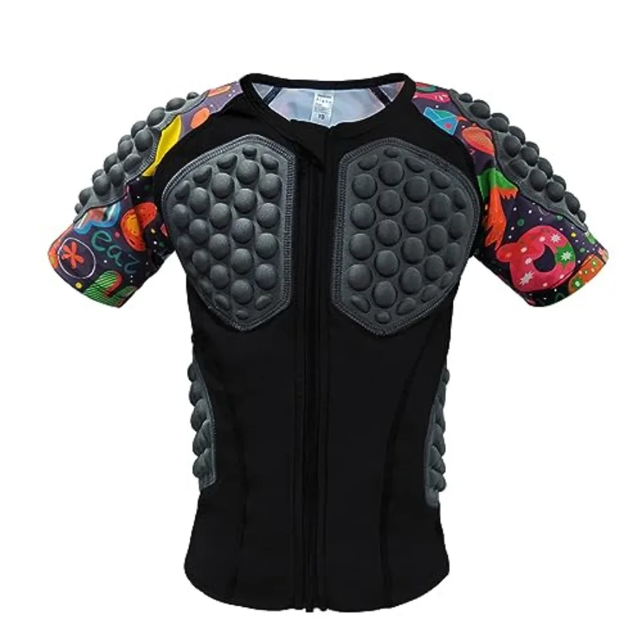 Roller Hockey Goalie Chest and Rib Protector Paintball Protective Shirt for Youth
Roller Hockey Goalie Chest and Rib Protector Paintball Protective Shirt for Youth