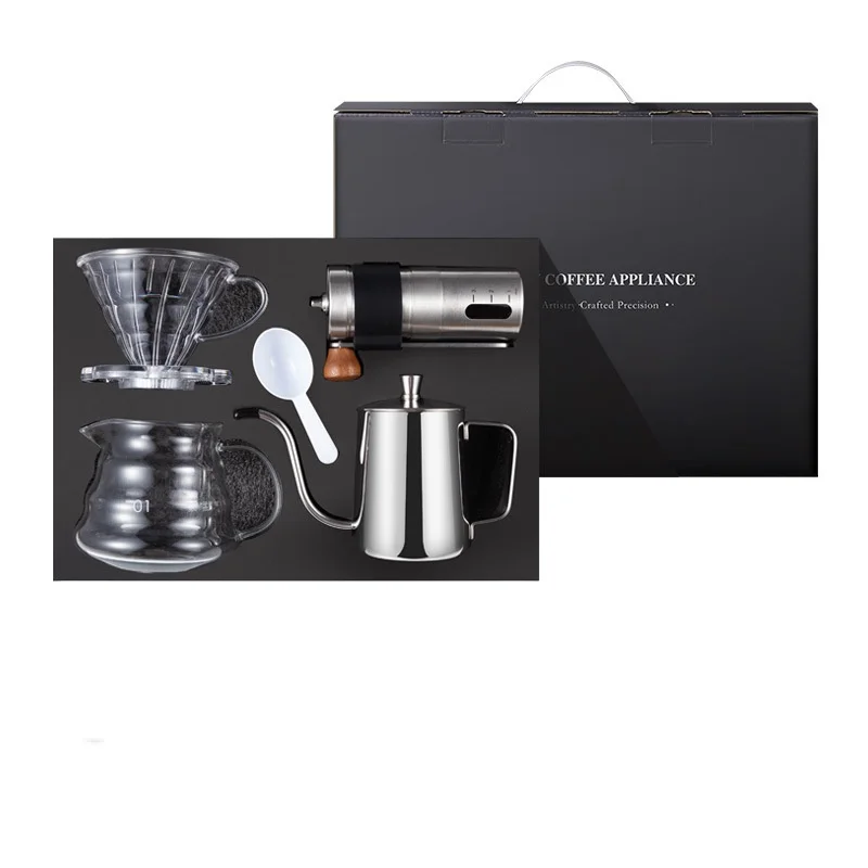 Custom Logo Stainless Steel Modern Luxury Camping Coffee Set with Wedding Gift Option
Custom Logo Stainless Steel Modern Luxury Camping Coffee Set with Wedding Gift Option