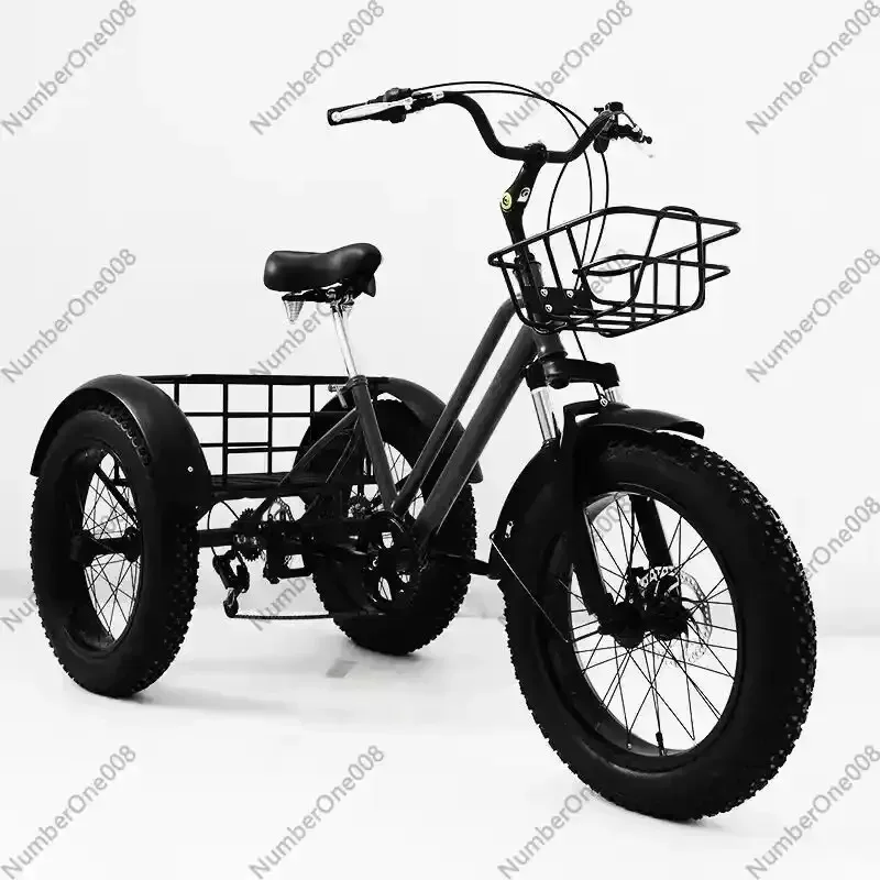 New Electric Tricyle Adult Electric Bicycle 24Inch Fat Tire 750W15AH Mobile Battery Mountain Ebike 3Wheel Electric Cargo Bike
New Electric Tricyle Adult Electric Bicycle 24Inch Fat Tire 750W15AH Mobile Battery Mountain Ebike 3Wheel Electric Cargo Bike