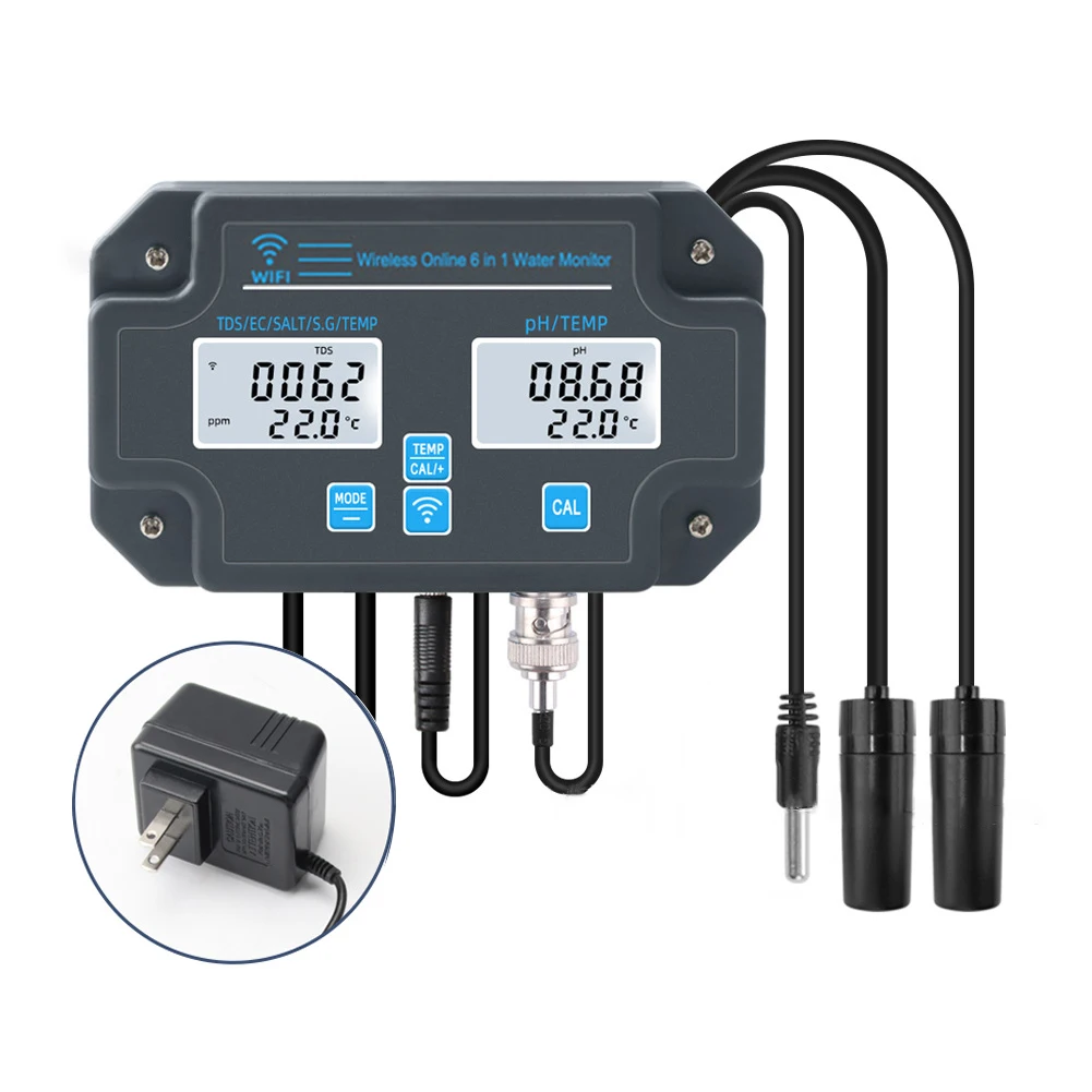 Innovative Wireless PH Meter Compatible with For Tuya Offering Comprehensive Monitoring of Various Liquid Types
Innovative Wireless PH Meter Compatible with For Tuya Offering Comprehensive Monitoring of Various Liquid Types