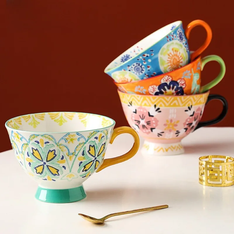 Ceramic Mugs, Household Water Cups, Ceramic Cups, High Appearance Level, Couple Coffee Cups, Large-capacity Breakfast Cups
Ceramic Mugs, Household Water Cups, Ceramic Cups, High Appearance Level, Couple Coffee Cups, Large-capacity Breakfast Cups