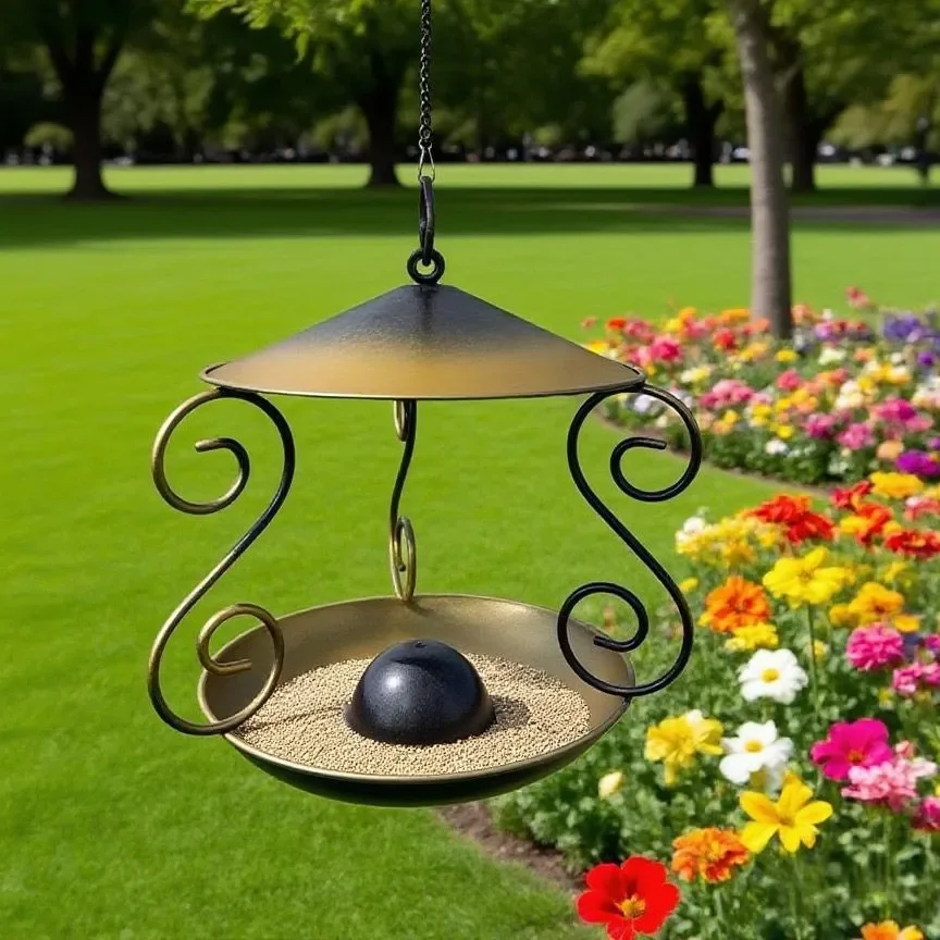 DSA wrought iron bird feeder outdoor courtyard decoration garden creative bird food basin ornament balcony hanging automatic
DSA wrought iron bird feeder outdoor courtyard decoration garden creative bird food basin ornament balcony hanging automatic