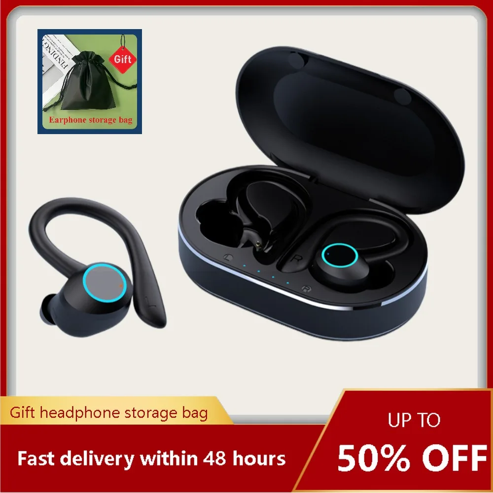 wireless headphones bluetooth headset ANC noise reduction TWS touch mini hanging ear waterproof earbuds
wireless headphones bluetooth headset ANC noise reduction TWS touch mini hanging ear waterproof earbuds