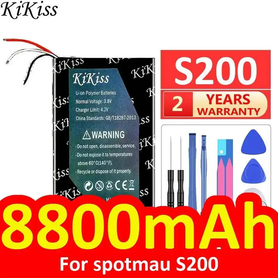 Safe 8800mAh Data Recovery Tool Battery For Spotmau S200
Safe 8800mAh Data Recovery Tool Battery For Spotmau S200