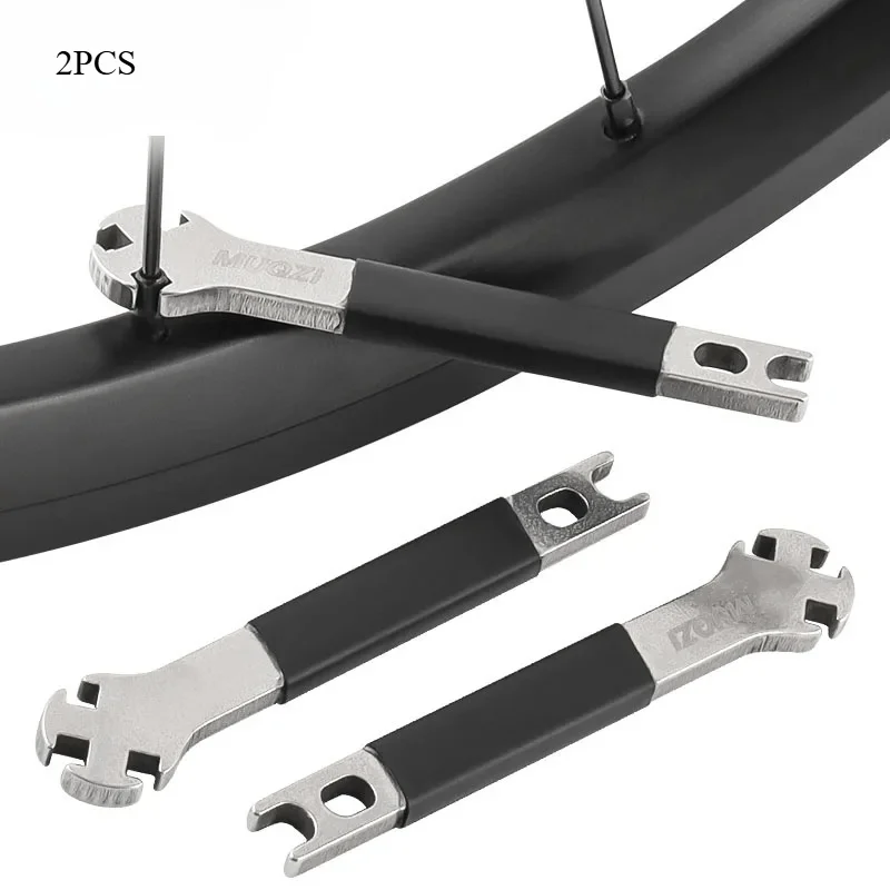 2PCS Triple Bicycle Spoke Wrench For 3.3 3.4 3.5mm Spoke Nipples Bicycle Wheels Spokes Tension Adjust Tool Bike Repair Remover
2PCS Triple Bicycle Spoke Wrench For 3.3 3.4 3.5mm Spoke Nipples Bicycle Wheels Spokes Tension Adjust Tool Bike Repair Remover