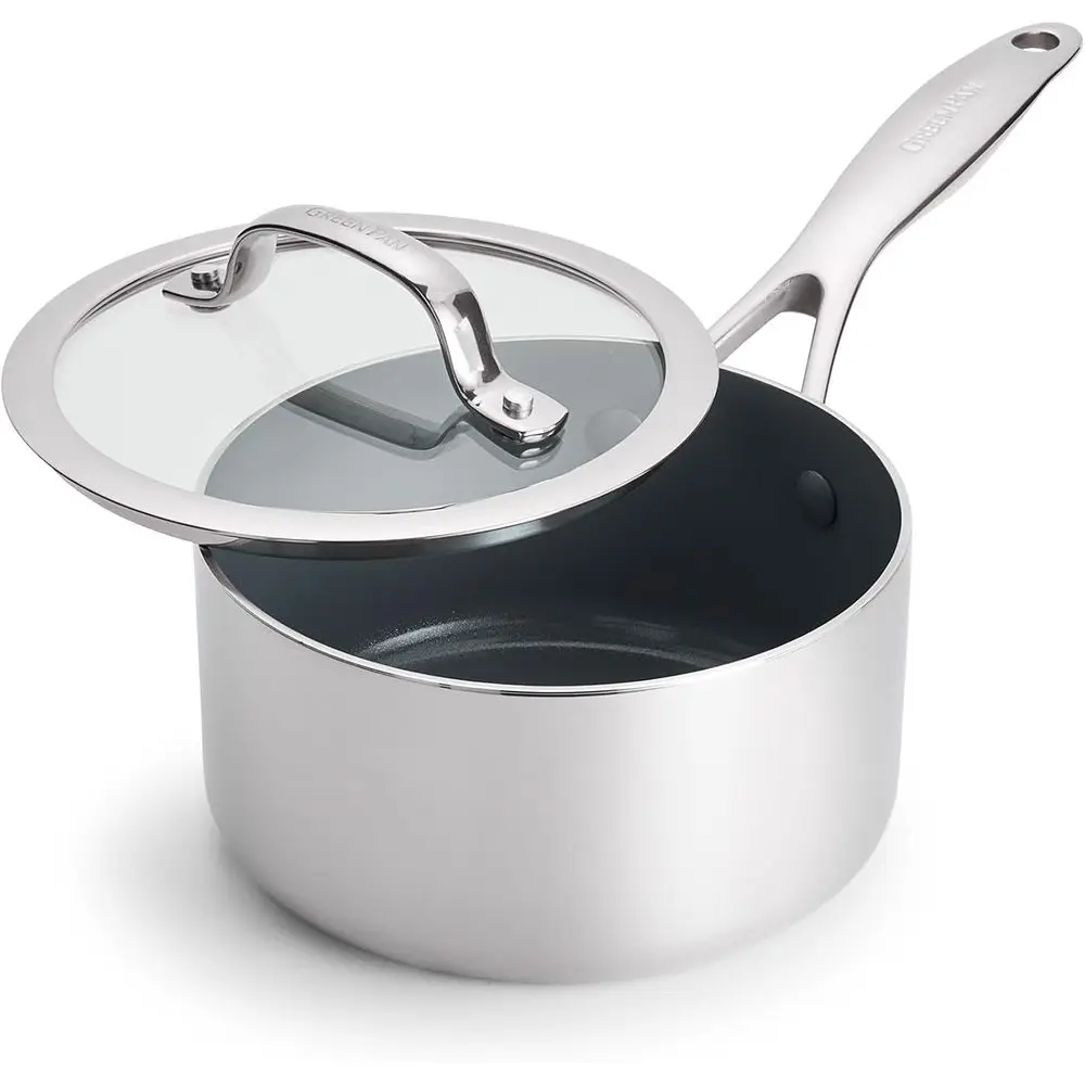Pro Tri-Ply StainlSteel 1.6QT Sauan with Lid, PAS-ree Ceic Nonstick Coating, Induction Cookware, All Cooktops, Sauce & Soup Pot,
Pro Tri-Ply StainlSteel 1.6QT Sauan with Lid, PAS-ree Ceic Nonstick Coating, Induction Cookware, All Cooktops, Sauce & Soup Pot,