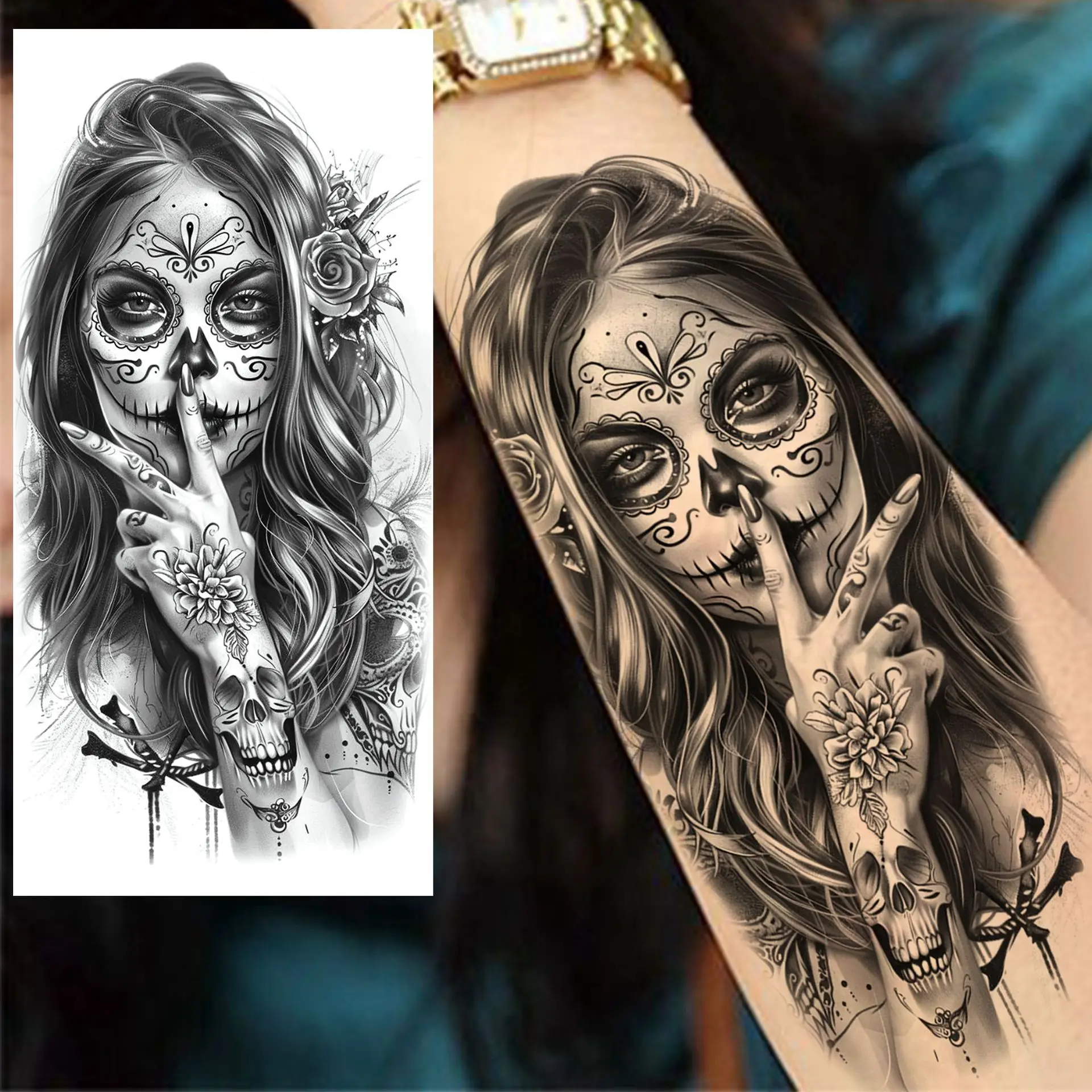 Exclusive High Quality Temporary Tattoo Stickers Waterproof Non Toxic for Arm Thigh Long Lasting Premium
Exclusive High Quality Temporary Tattoo Stickers Waterproof Non Toxic for Arm Thigh Long Lasting Premium