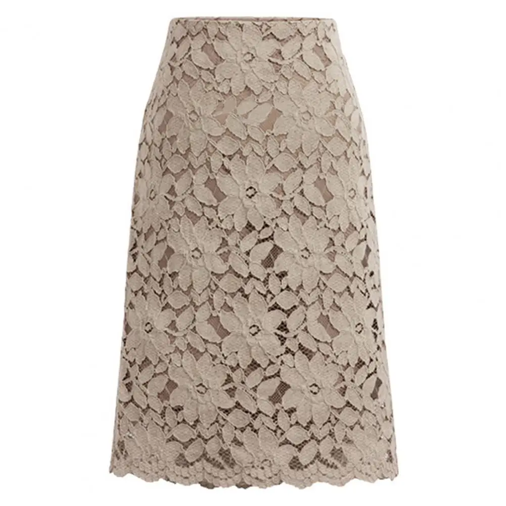 Women Skirt Lady Office Lady Skirt Warm Temperament Stylish Solid Color Lace Skirt
Women Skirt Lady Office Lady Skirt Warm Temperament Stylish Solid Color Lace Skirt
