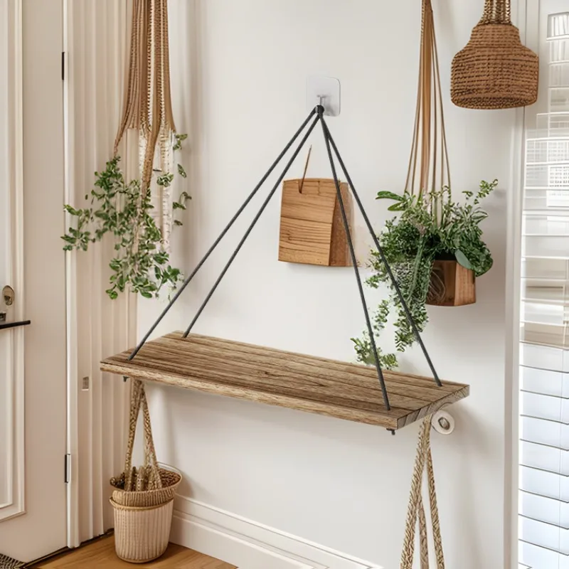Nordic Style Hanging Rope Storage Rack Flower Pot Storage Wall Mount Wall Decor Photograph Props for Flower Pot Doll Storage
Nordic Style Hanging Rope Storage Rack Flower Pot Storage Wall Mount Wall Decor Photograph Props for Flower Pot Doll Storage
