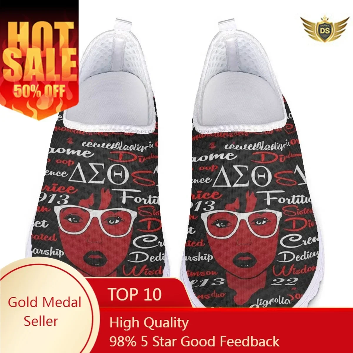 African American Sisterhood Sorority Design Non-slip Sneakers Summer New Casual Outdoor Flat Shoes Gift Chaussure Femme
African American Sisterhood Sorority Design Non-slip Sneakers Summer New Casual Outdoor Flat Shoes Gift Chaussure Femme