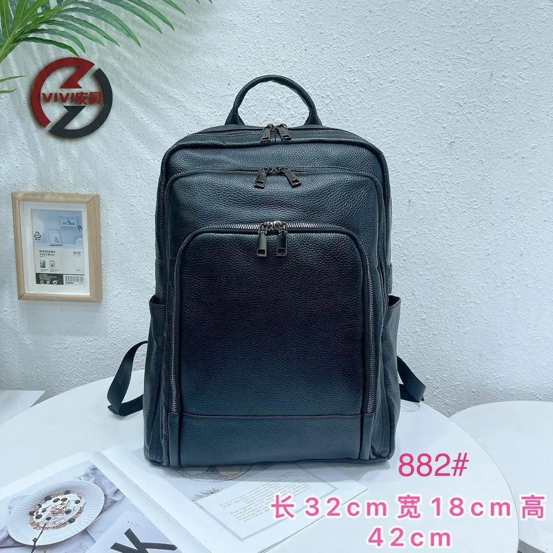 2022 New Brand 100% Genuine Leather Men Backpacks Real Natural Leather Student Backpack Boy Luxury Business Laptop School Bag
2022 New Brand 100% Genuine Leather Men Backpacks Real Natural Leather Student Backpack Boy Luxury Business Laptop School Bag