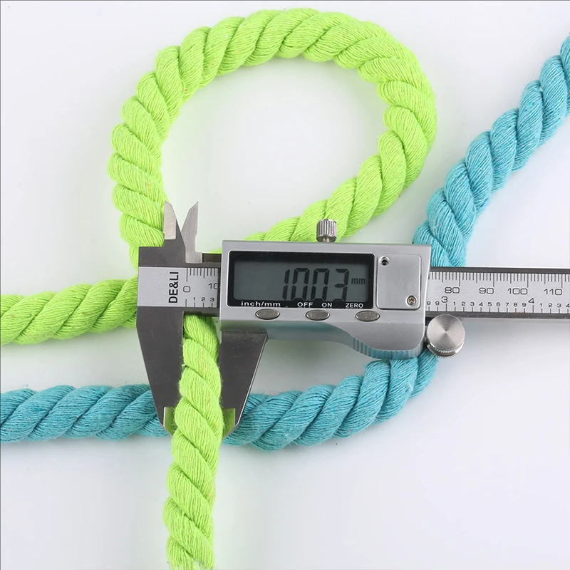 5Meters Meetee 5-20mm 3 Shares Twisted Cotton Rope Colored Weave Cords Macrame Ropes Craft Materials Home Decoration Accessories
5Meters Meetee 5-20mm 3 Shares Twisted Cotton Rope Colored Weave Cords Macrame Ropes Craft Materials Home Decoration Accessories
