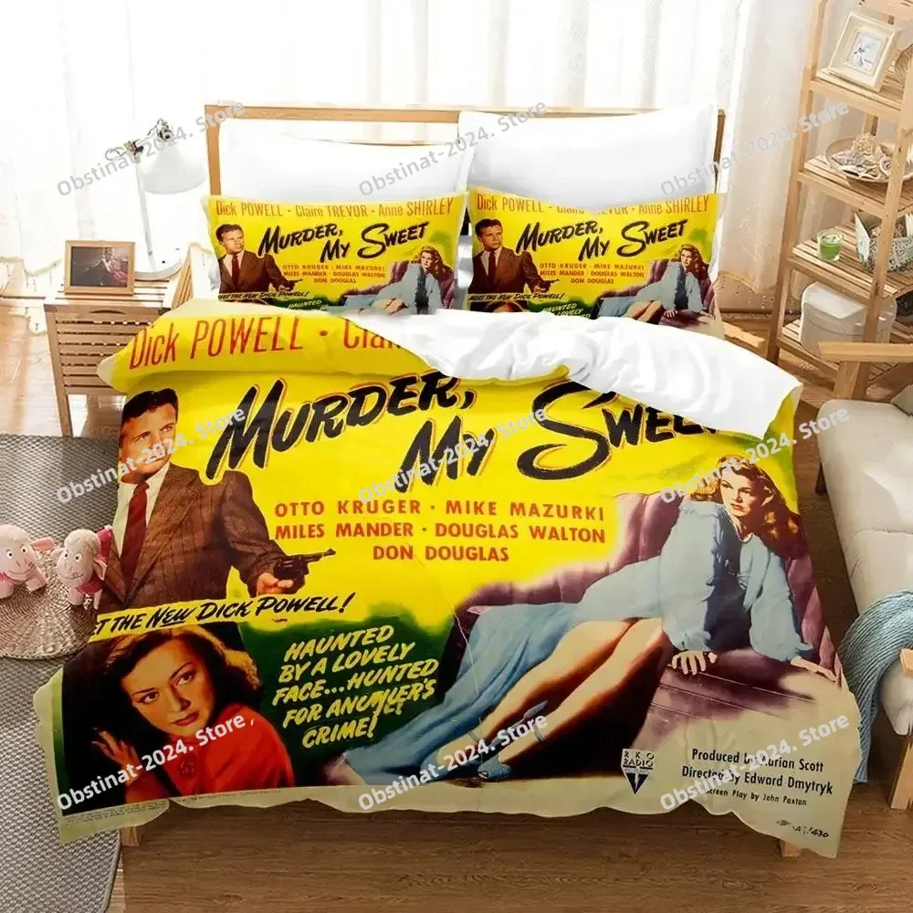 Movie Murder My Sweet Bedding Set Boys Girls Twin Queen Size Duvet Cover Pillowcase Bed Kids Adult Fashion Home Textileextile
Movie Murder My Sweet Bedding Set Boys Girls Twin Queen Size Duvet Cover Pillowcase Bed Kids Adult Fashion Home Textileextile