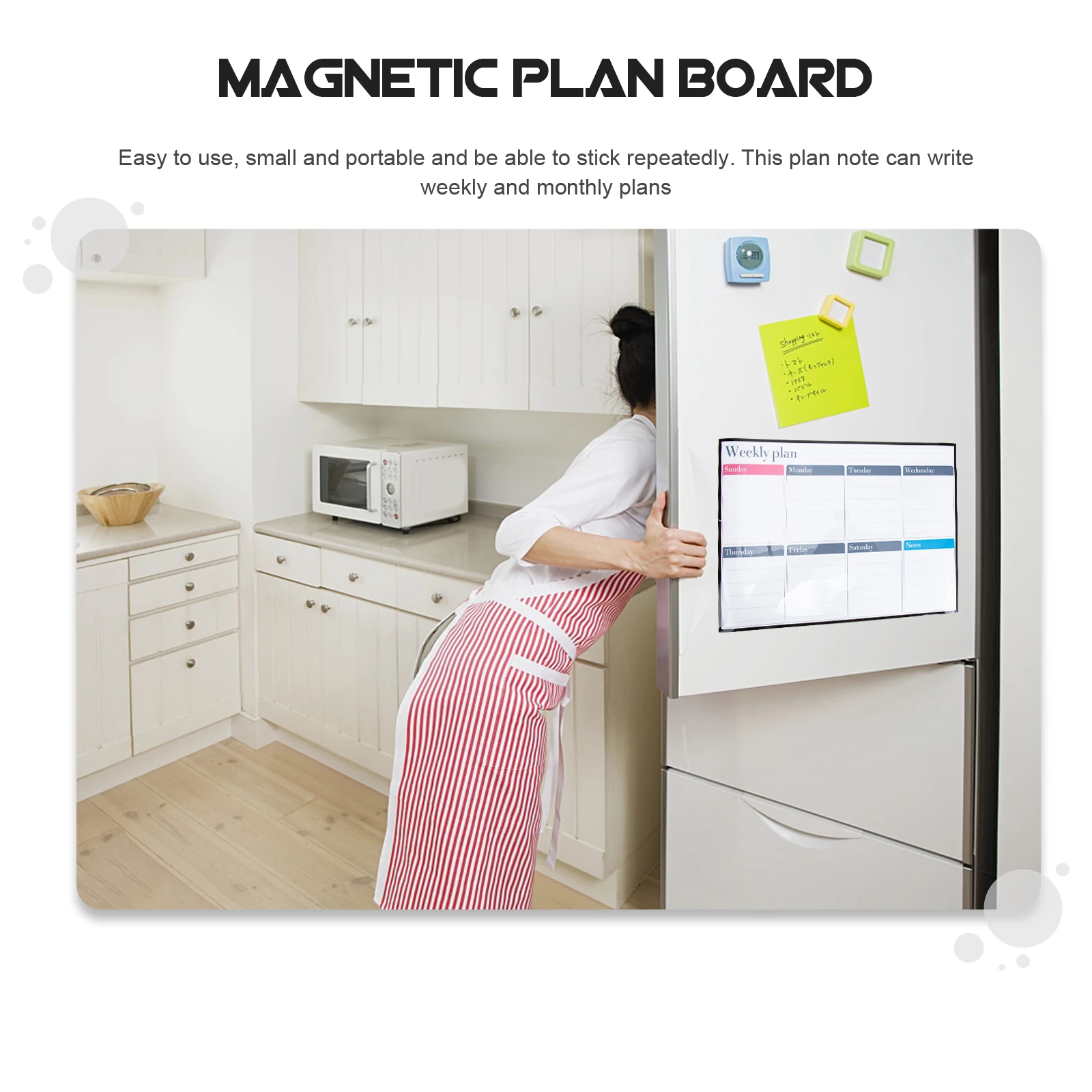 1 Set Magnetic Schedule Board Weekly Planner Household Dry Erase Calendar For Fridge Reusable Message Note Organizer Sturdy
1 Set Magnetic Schedule Board Weekly Planner Household Dry Erase Calendar For Fridge Reusable Message Note Organizer Sturdy