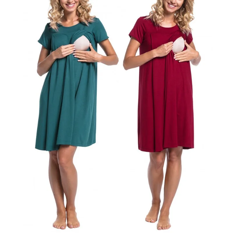 Postpartum Nursing Robe Maternity Hospital Gown Hidden Side Openings Short Sleeve
Postpartum Nursing Robe Maternity Hospital Gown Hidden Side Openings Short Sleeve