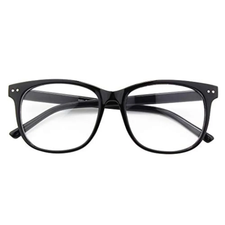 GQUEEN Fake n Prescription Glasses Clear Lens for Women Men Oversized Frame UV400 Protection, 201581
GQUEEN Fake n Prescription Glasses Clear Lens for Women Men Oversized Frame UV400 Protection, 201581