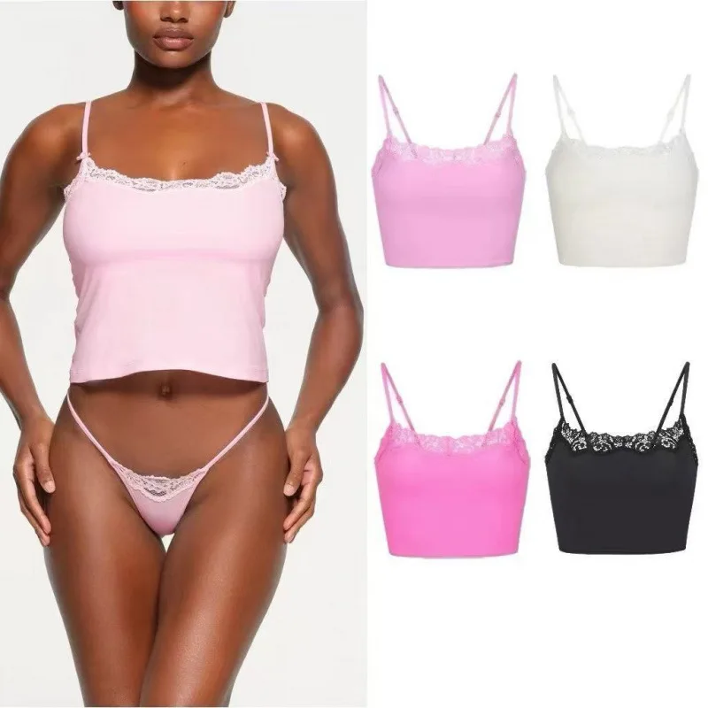 Серия Kardaian ко Дню святого Валентина: Сексуальный кружевной розовый универсальный топ на бретельках, женский простой топ из полиэфирного волокна
Серия Kardaian ко Дню святого Валентина: Сексуальный кружевной розовый универсальный топ на бретельках, женский простой топ из полиэфирного волокна