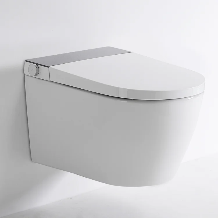Wall-mounted Smart Bidet Toilet Ceramic Two-Piece Ceramic Automatic Wall-Hung Intelligent Bathroom Accessor
Wall-mounted Smart Bidet Toilet Ceramic Two-Piece Ceramic Automatic Wall-Hung Intelligent Bathroom Accessor