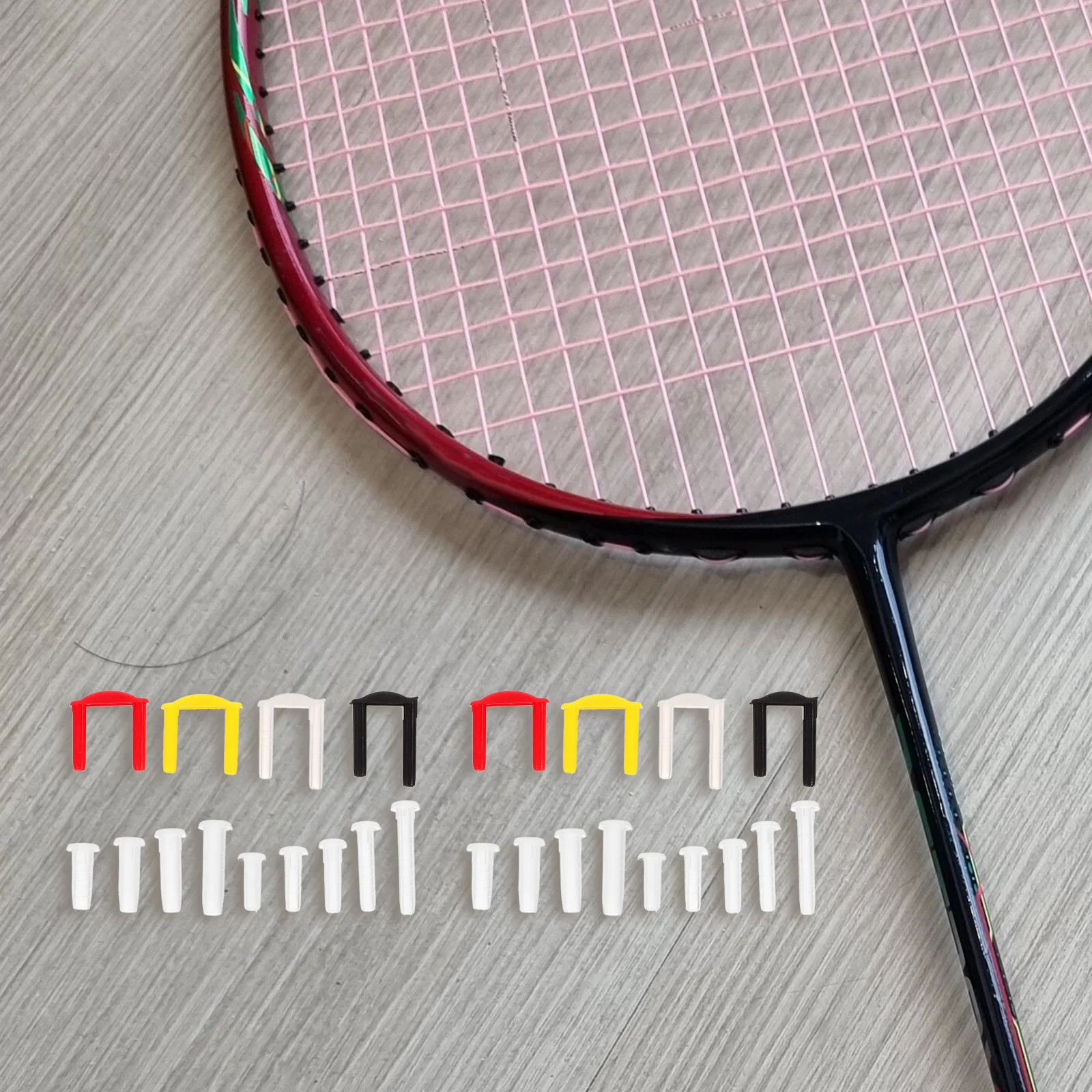 1 Box Black Badminton Racket Wire Protector Tubing Single Double Hole Grommets Durable Racket String Guard Supplies
1 Box Black Badminton Racket Wire Protector Tubing Single Double Hole Grommets Durable Racket String Guard Supplies