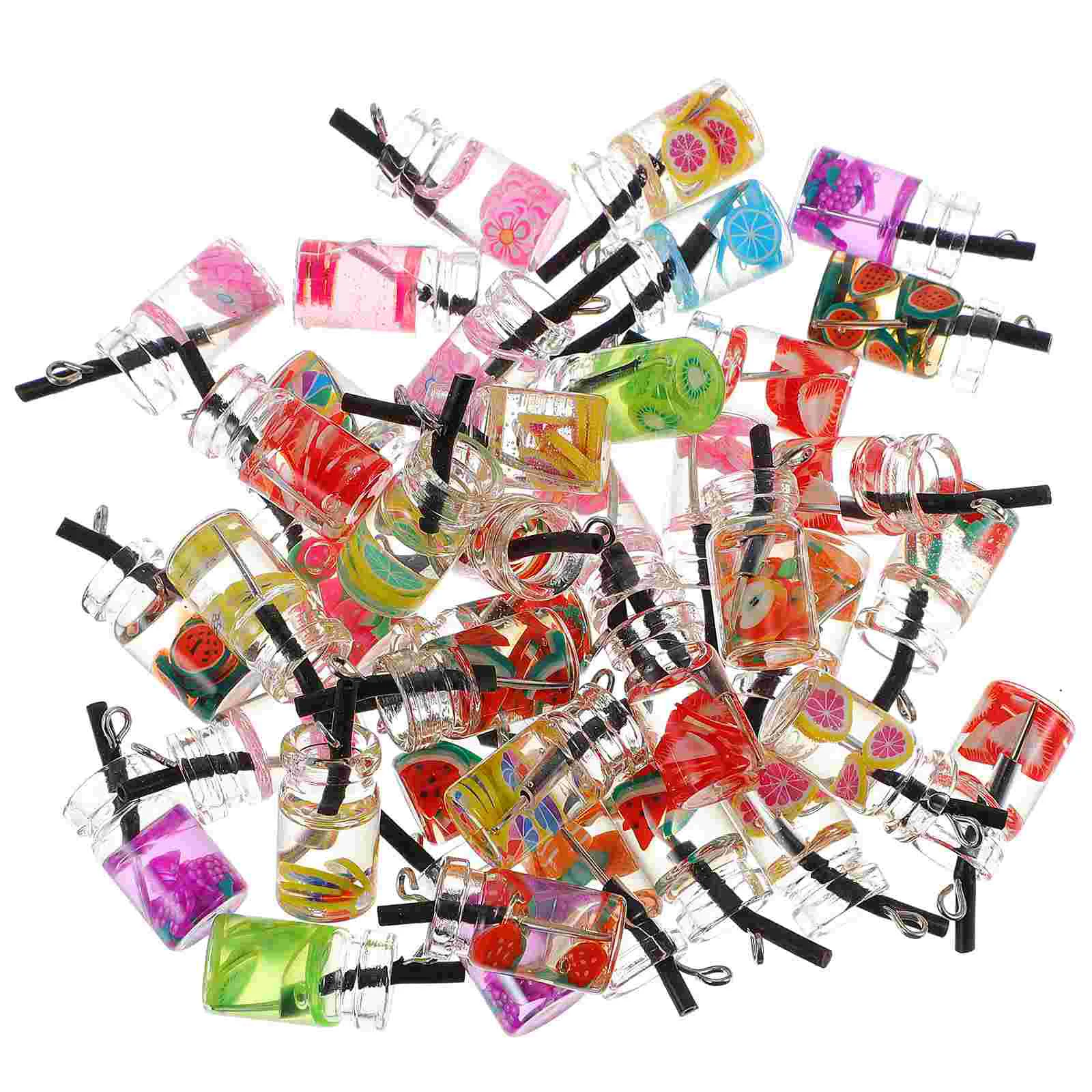 40 Pcs Beverages Necklace Pendant Food Charms for Jewelry Making Fruit Small Earring
40 Pcs Beverages Necklace Pendant Food Charms for Jewelry Making Fruit Small Earring