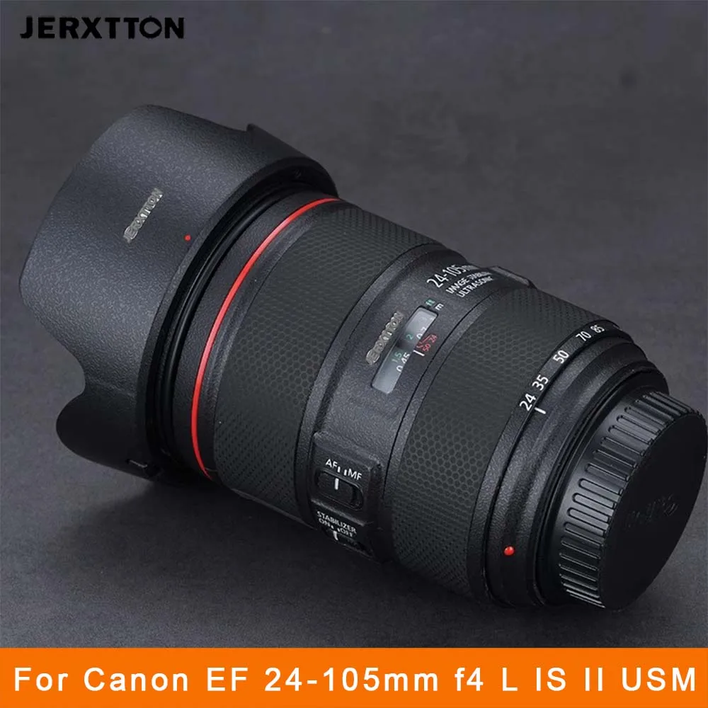 EF 24-105 F4 II Anti-scratch Camera Lens Vinyl Film Skin Protector Cover Wrap Sticker for Canon EF 24-105mm f4 L IS II USM Decal
EF 24-105 F4 II Anti-scratch Camera Lens Vinyl Film Skin Protector Cover Wrap Sticker for Canon EF 24-105mm f4 L IS II USM Decal