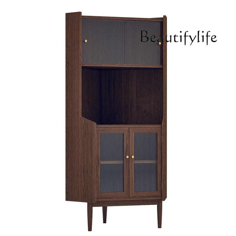 Nordic medieval solid wood triangular cabinet simple wall household corner side cabinet
Nordic medieval solid wood triangular cabinet simple wall household corner side cabinet