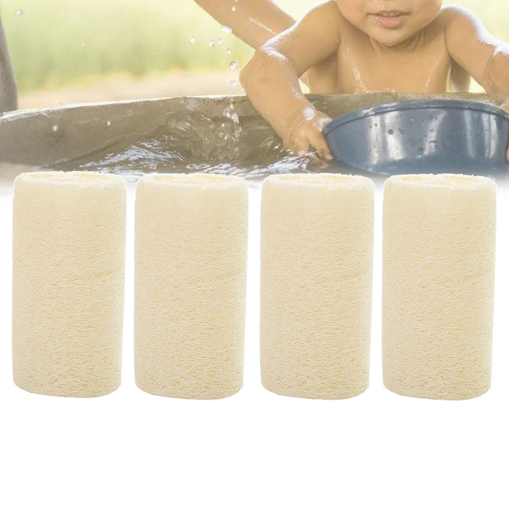 4pcs Loofah Bath Towel Natural Sponge Exfoliating Pads Shower Scrubber Gently Cleanses Skin Smoothing Household Cleaning Bath
4pcs Loofah Bath Towel Natural Sponge Exfoliating Pads Shower Scrubber Gently Cleanses Skin Smoothing Household Cleaning Bath