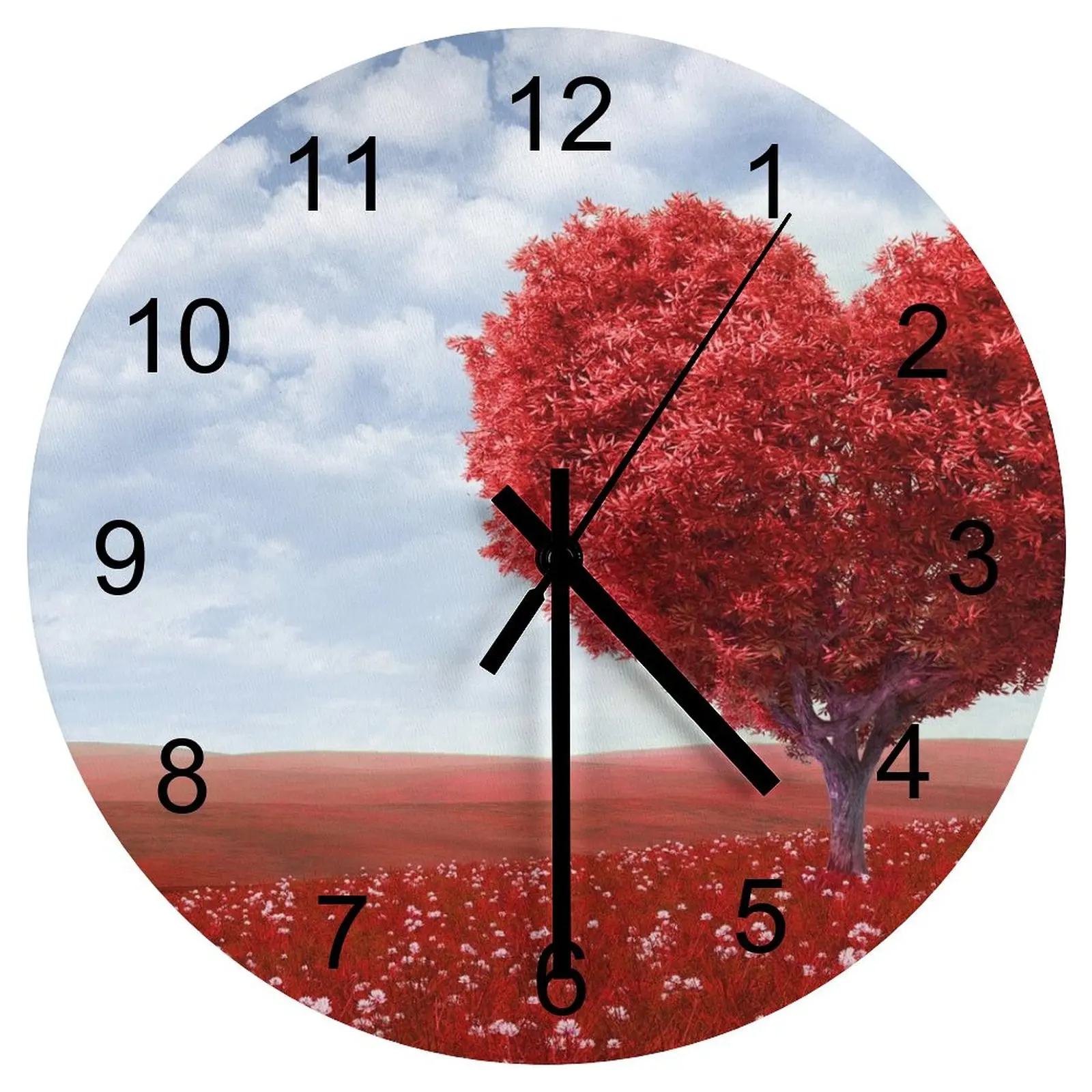 Workshop Wall Clock Nature Flower Clocks 12 inch Silent Wooden Round Patterned DIY Theme Sporty
Workshop Wall Clock Nature Flower Clocks 12 inch Silent Wooden Round Patterned DIY Theme Sporty