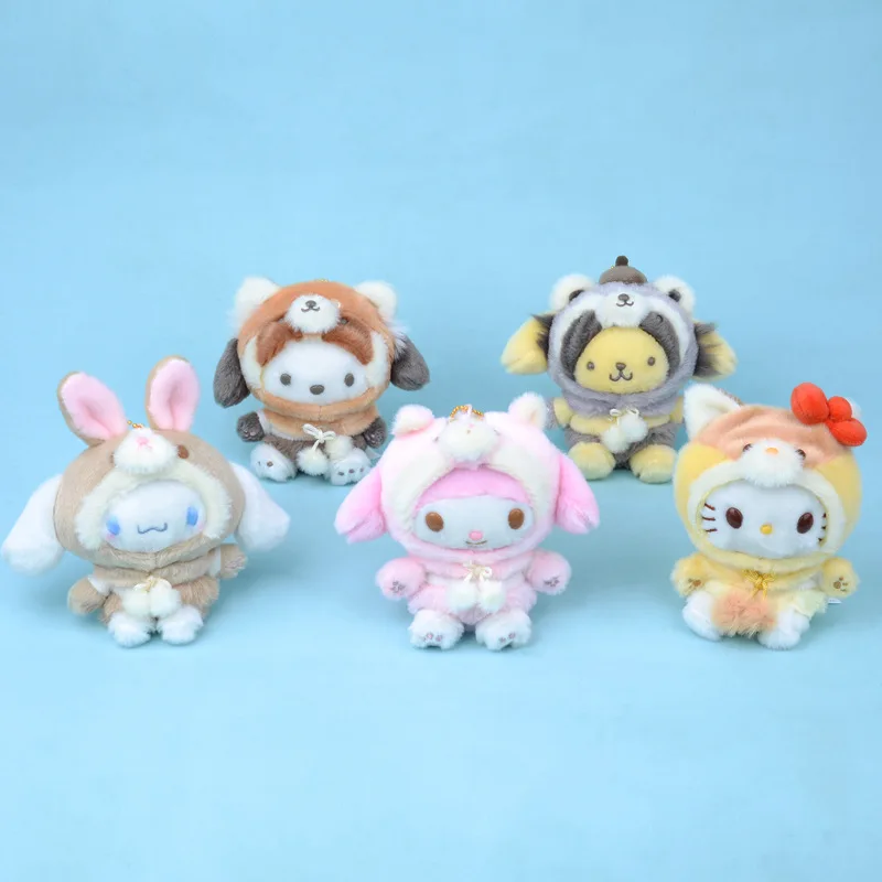 Cute Sanrio Autumn Fairy Tale Forest Series Mymelody Cinnamoroll Transvestite Small Animal Plush Pendant Ornament
Cute Sanrio Autumn Fairy Tale Forest Series Mymelody Cinnamoroll Transvestite Small Animal Plush Pendant Ornament