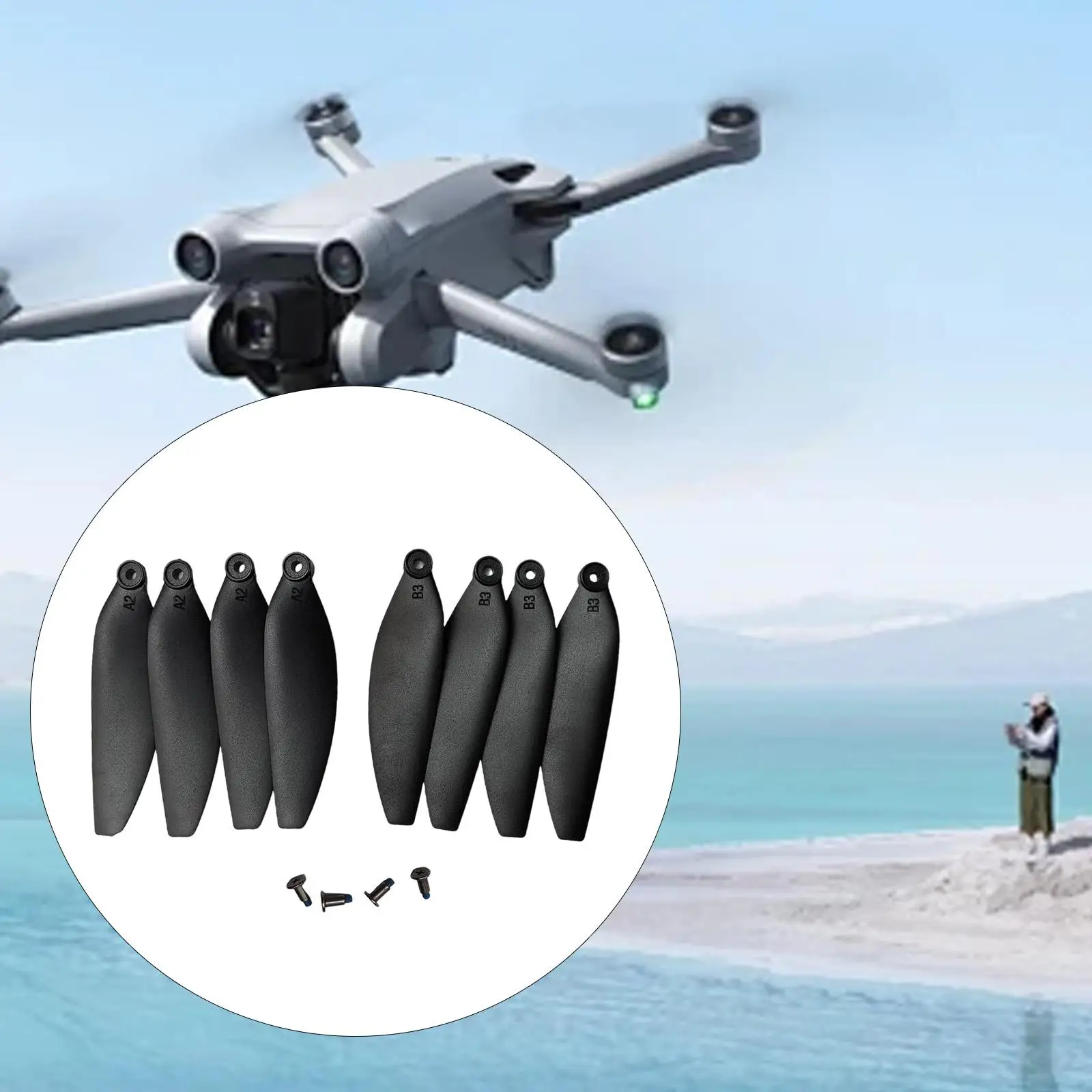 8x Drone Propellers Professional Drone Accessories for K918 Ying S3
8x Drone Propellers Professional Drone Accessories for K918 Ying S3
