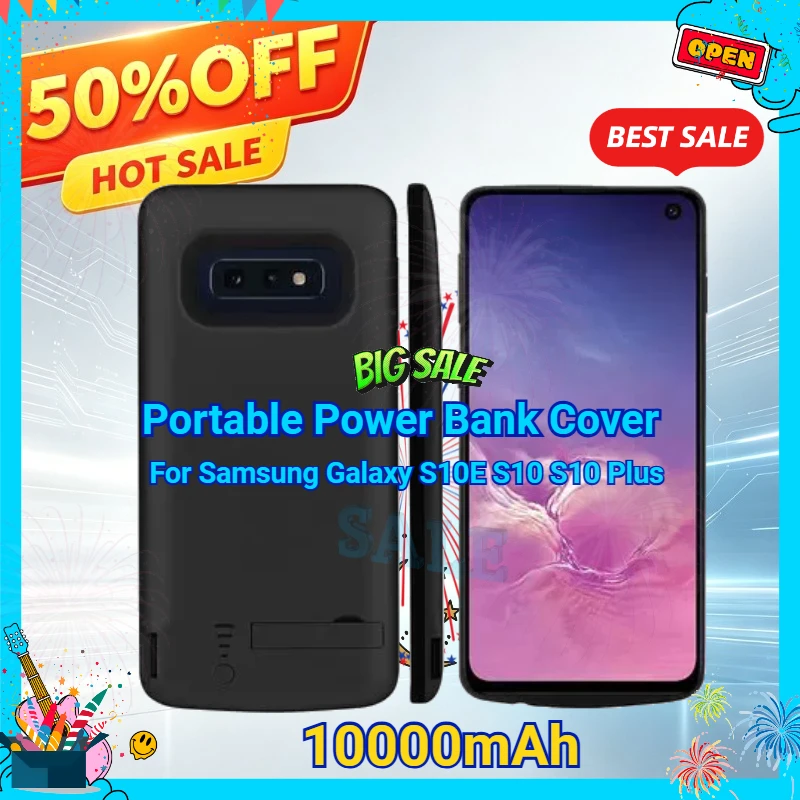10000mAh Portable Battery Charger Cases for Samsung Galaxy S10E S10 Plus S10 Power Bank Cover for Samsung Galaxy S10 Power Case
10000mAh Portable Battery Charger Cases for Samsung Galaxy S10E S10 Plus S10 Power Bank Cover for Samsung Galaxy S10 Power Case