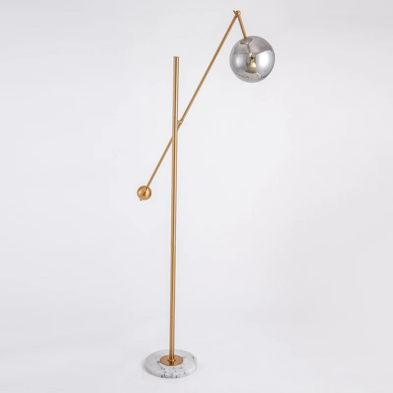 Modern Simple Smoke Grey Amber Glass Marble Base Brass Metal Living Room Sofa Bedside House Indoor LED Floor Lamp
Modern Simple Smoke Grey Amber Glass Marble Base Brass Metal Living Room Sofa Bedside House Indoor LED Floor Lamp