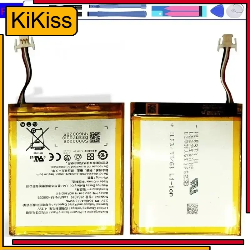 Аккумулятор для Amazon 53- 014490 B07DLPWYB7 Kindle 10-й базовый 10-го поколения 58-00219 1040 мАч-4750 мАч 26S1019 ST23
Аккумулятор для Amazon 53- 014490 B07DLPWYB7 Kindle 10-й базовый 10-го поколения 58-00219 1040 мАч-4750 мАч 26S1019 ST23