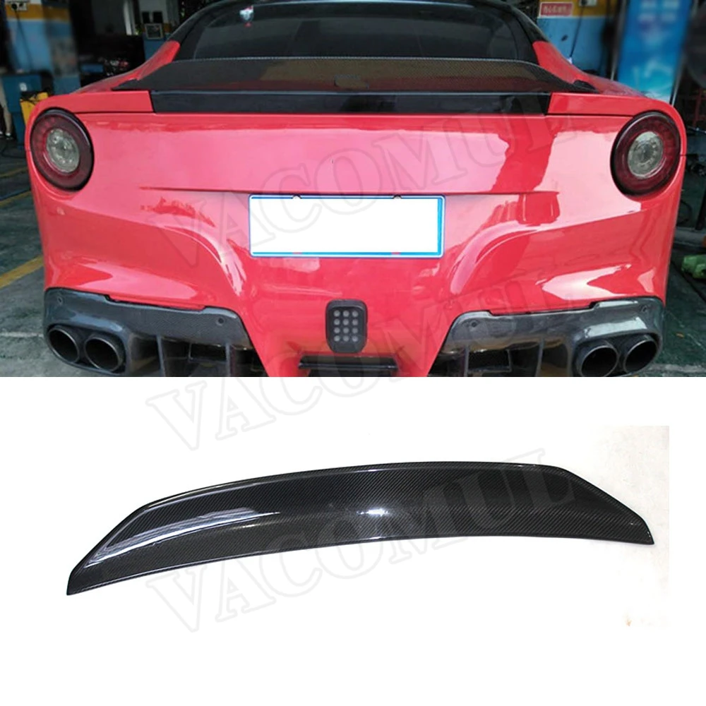 VACOMUL Carbon Fiber / FRP Rear Spoiler Boot Duck Wings Case for Ferrari F12 Berlinetta 2013-2016 Car Styling
VACOMUL Carbon Fiber / FRP Rear Spoiler Boot Duck Wings Case for Ferrari F12 Berlinetta 2013-2016 Car Styling