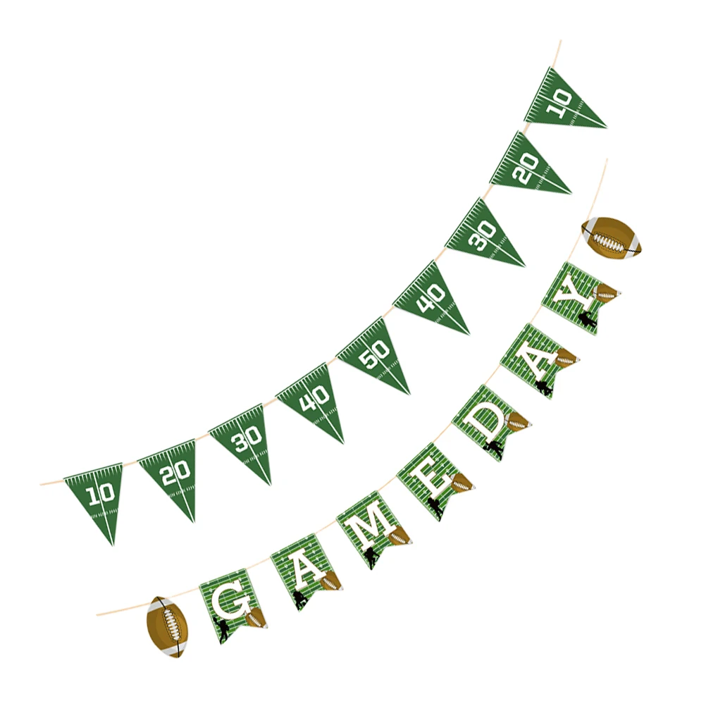 2pcs Decorations Decorations Wall Hanging Party Supplies Sports Theme Birthday DecorFootball Garland
2pcs Decorations Decorations Wall Hanging Party Supplies Sports Theme Birthday DecorFootball Garland