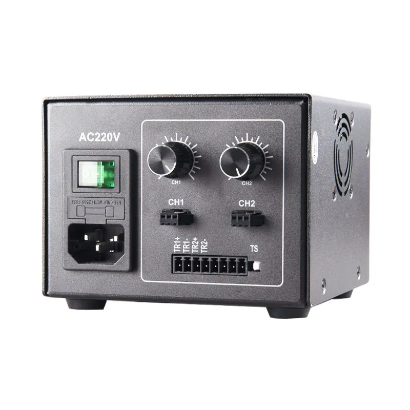 65W Universal Analog 2/4 Channel Machine Vision Light Source Controller With Brightness Adjustment Knob
65W Universal Analog 2/4 Channel Machine Vision Light Source Controller With Brightness Adjustment Knob